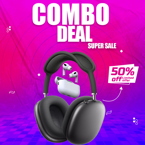 AirPods Pro 2 + AirPods Max Bundle - Your Ultimate Symphony of Sound and Chic! 🚀✨