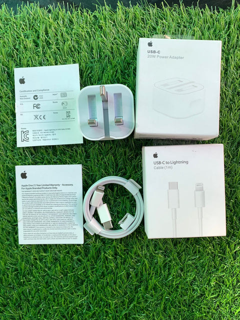 Pack of 2: 20W Adapter with 20W Lightning Cable! 🔌 𝗜𝗿𝗲𝗹𝗮𝗻𝗱 & 𝗗𝘂𝗯𝗮𝗶 𝗹𝗼𝘁‼