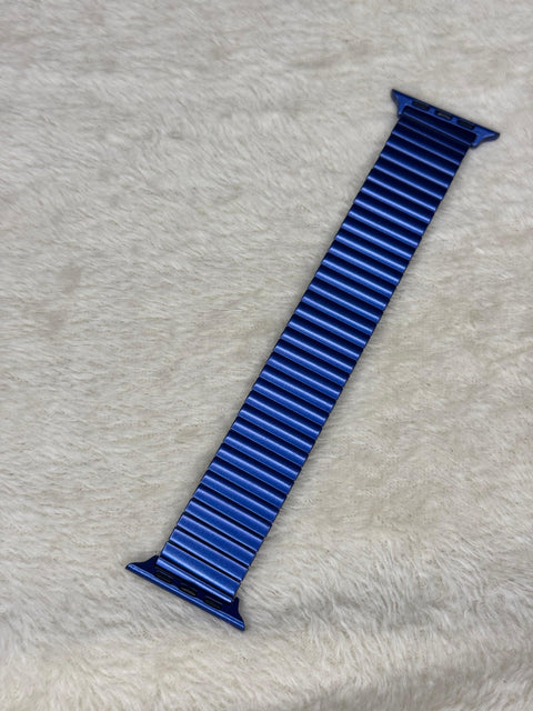 Stainless steel strechable chain strap with 1 year colour warranty