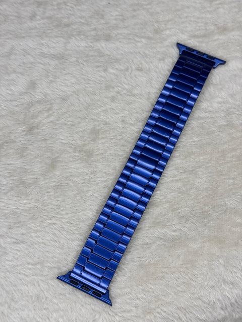 Stainless steel strechable chain strap with 1 year colour warranty