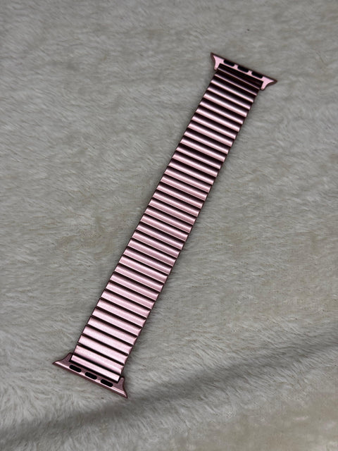 Stainless steel strechable chain strap with 1 year colour warranty
