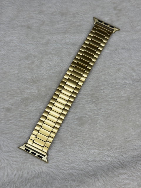 Stainless steel strechable chain strap with 1 year colour warranty